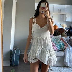 White Loveshackfancy dress